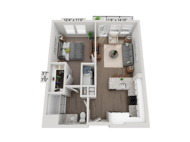 A1 - Amber 4401 floor plan
